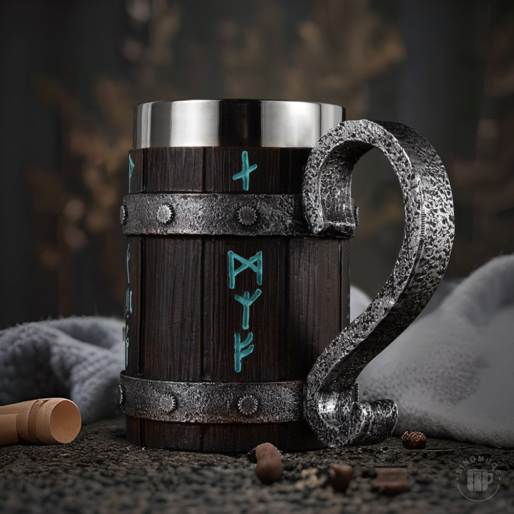 Rustic Nordic Drinking Mug 0