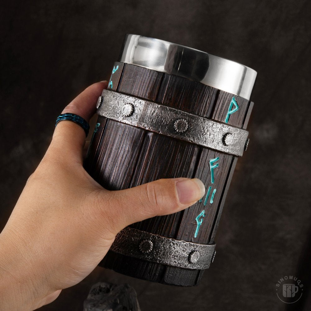 Rustic Nordic Drinking Mug 6