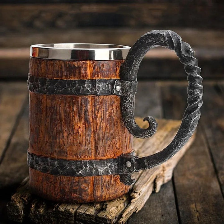 Rustic Nordic Drinking Mug 8