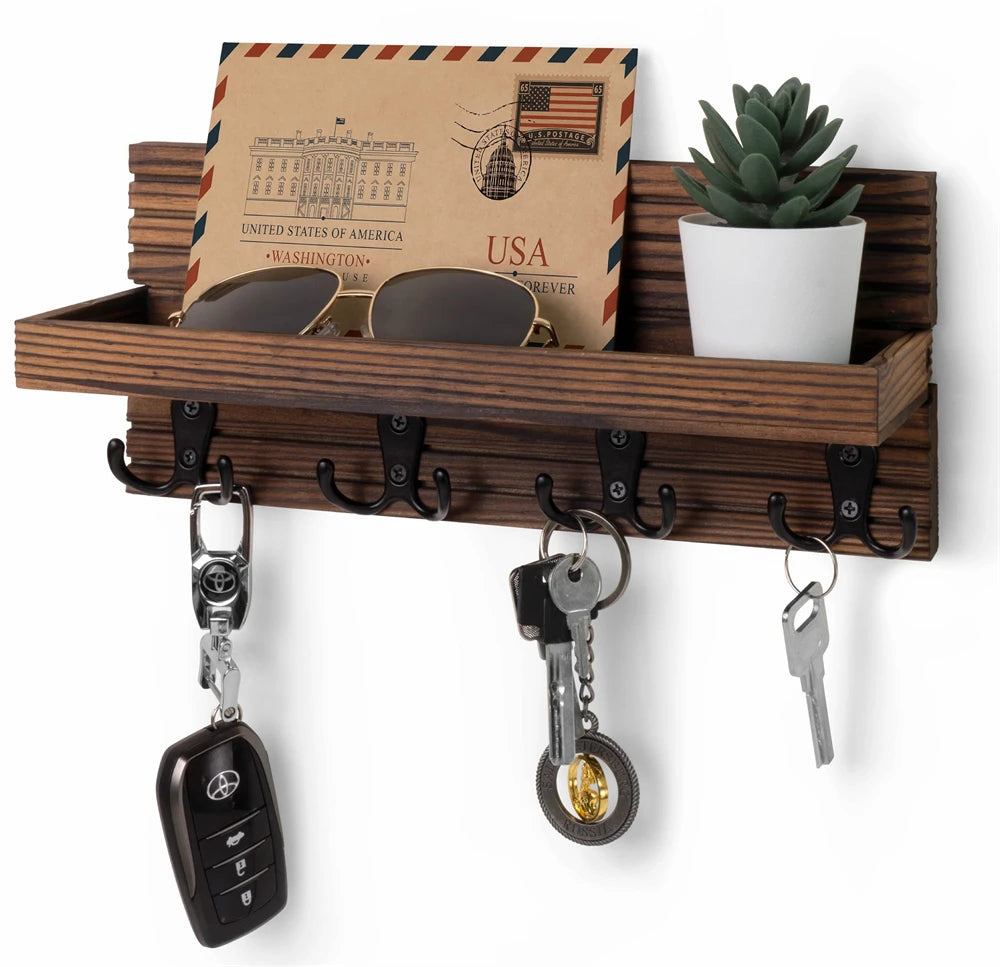 Rustic Wall Key Hanger 0