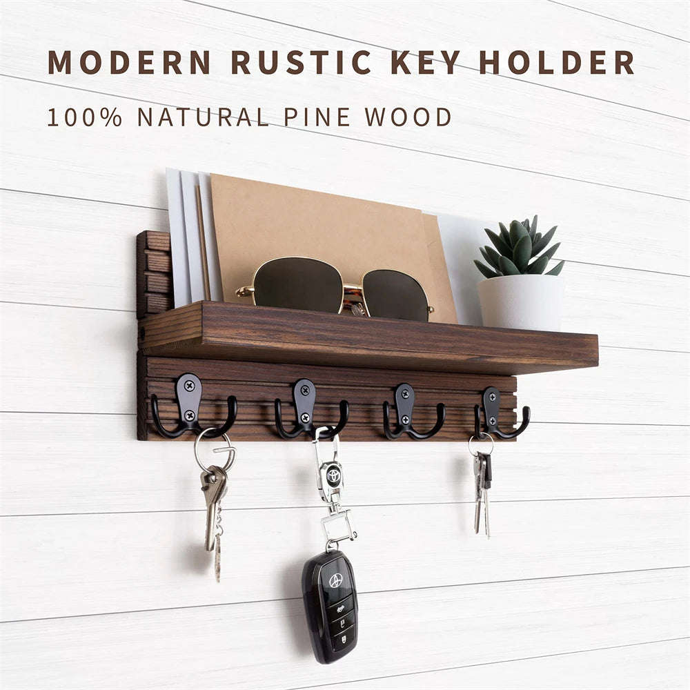 Rustic Wall Key Hanger 2