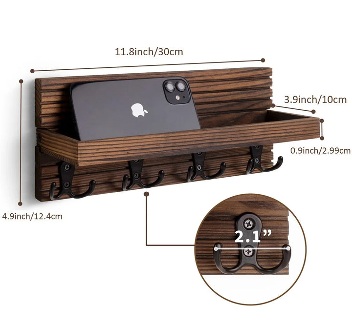 Rustic Wall Key Hanger 3