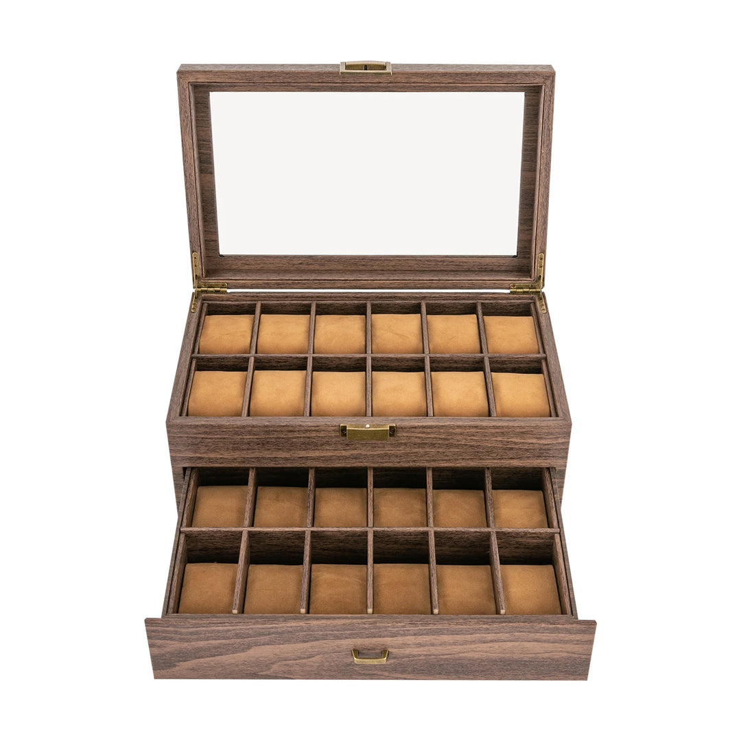 Rustic Wooden Watch Box for Men 4