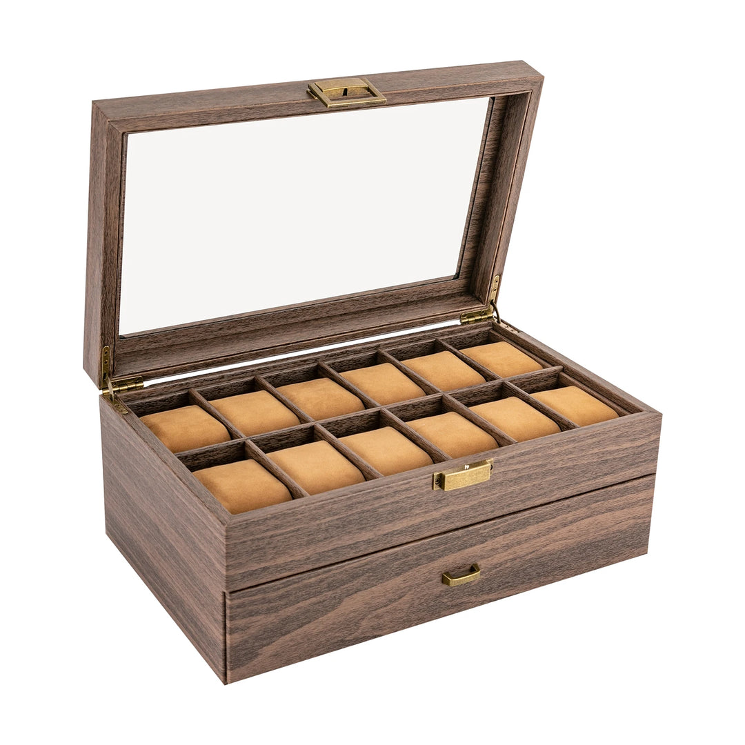 Rustic Wooden Watch Box for Men 5