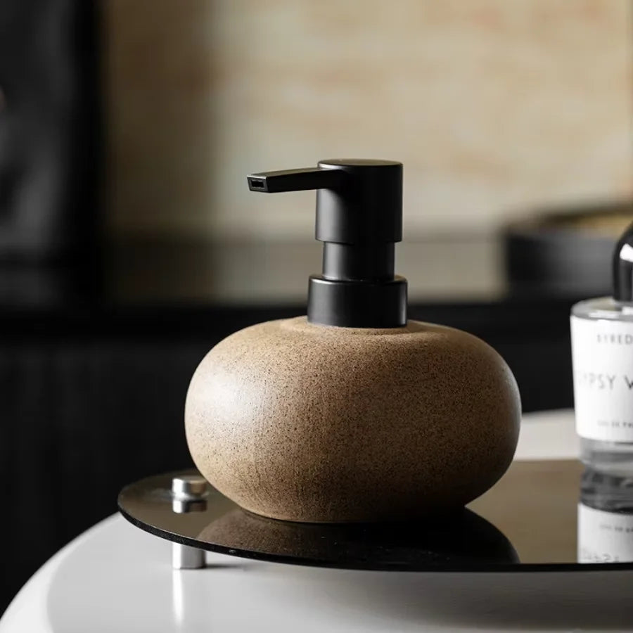 Ceramic Pump Bottle side view