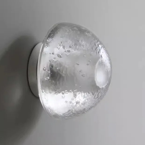 Crystal Glass Wall Sconce backdrop lifestyle