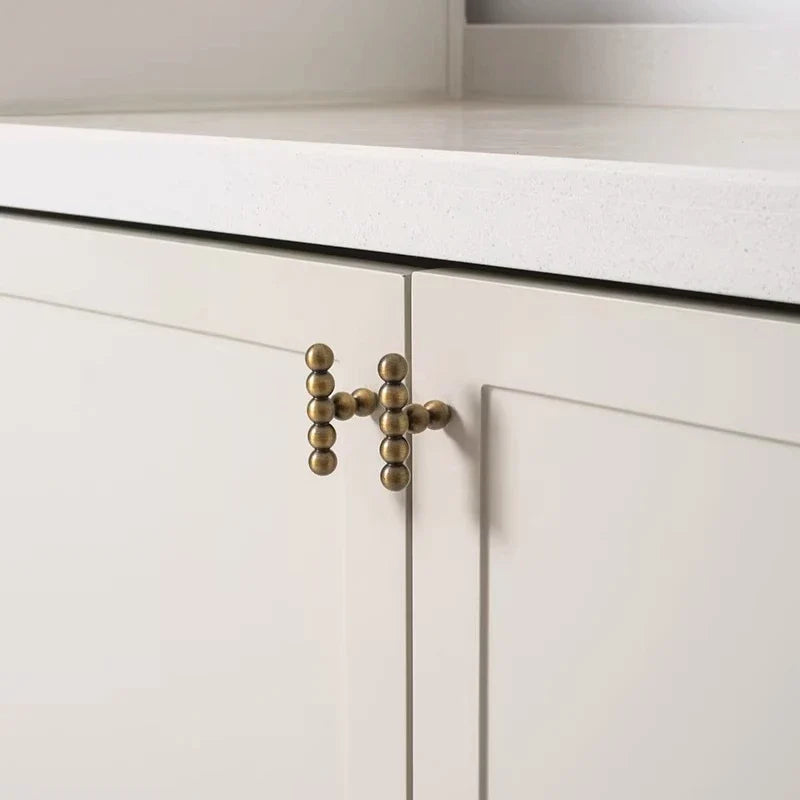 Sculpted Bead Drawer Handle