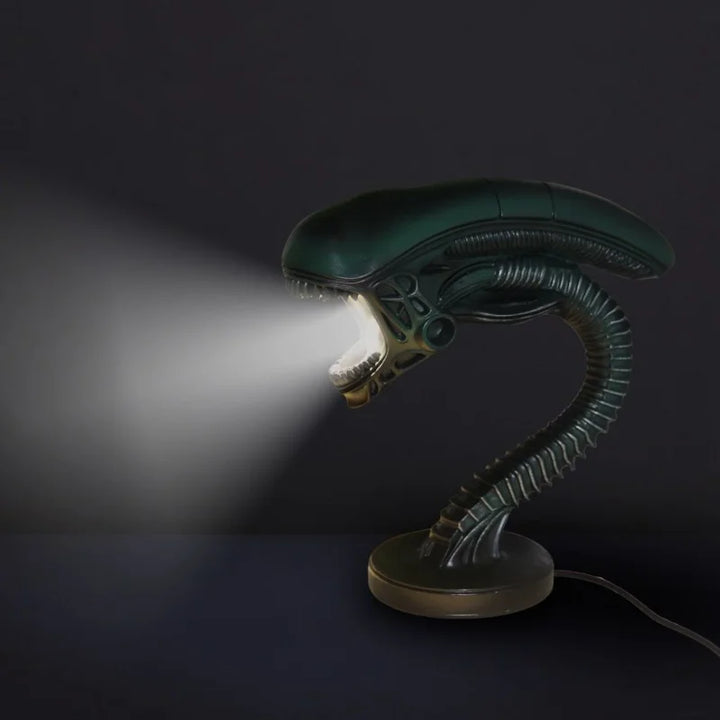 Mysterious Alien Creature Resin Table Lamp - Adjustable Height Home Decor Gift