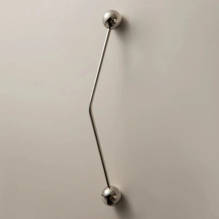 Kinetic Line Brass Pull large size front view