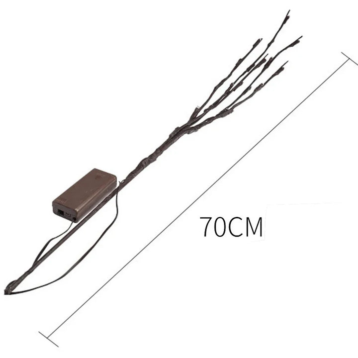 Battery LED Willow Branch indoor setting