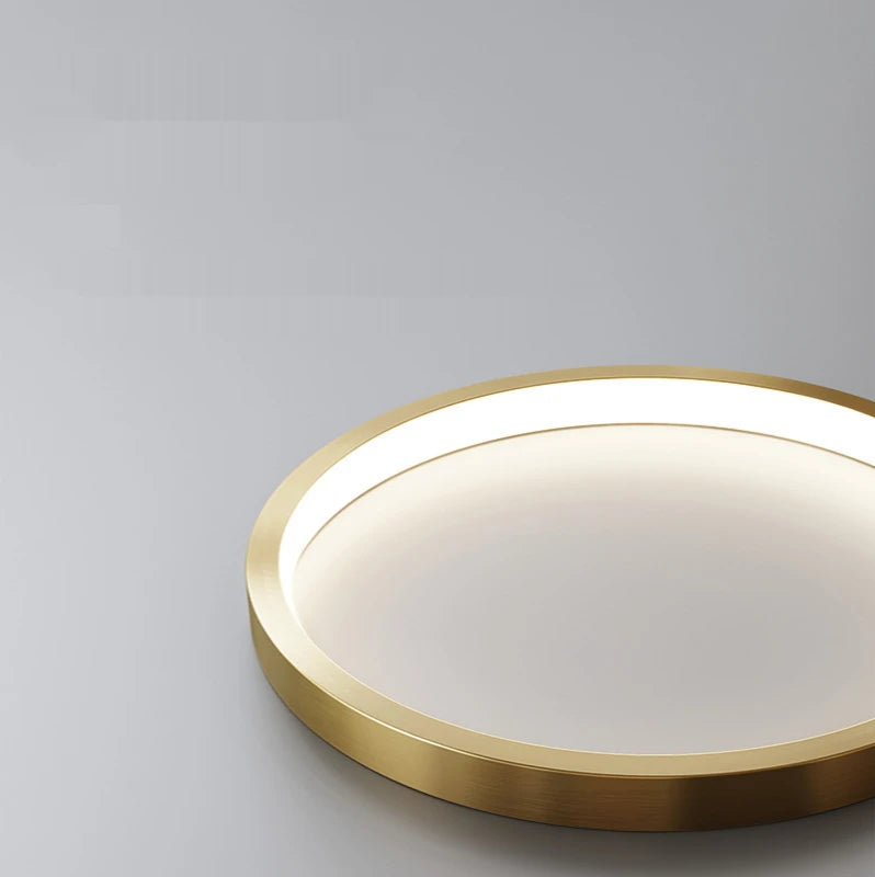 LED Ring Pendant Light ceiling mount detail