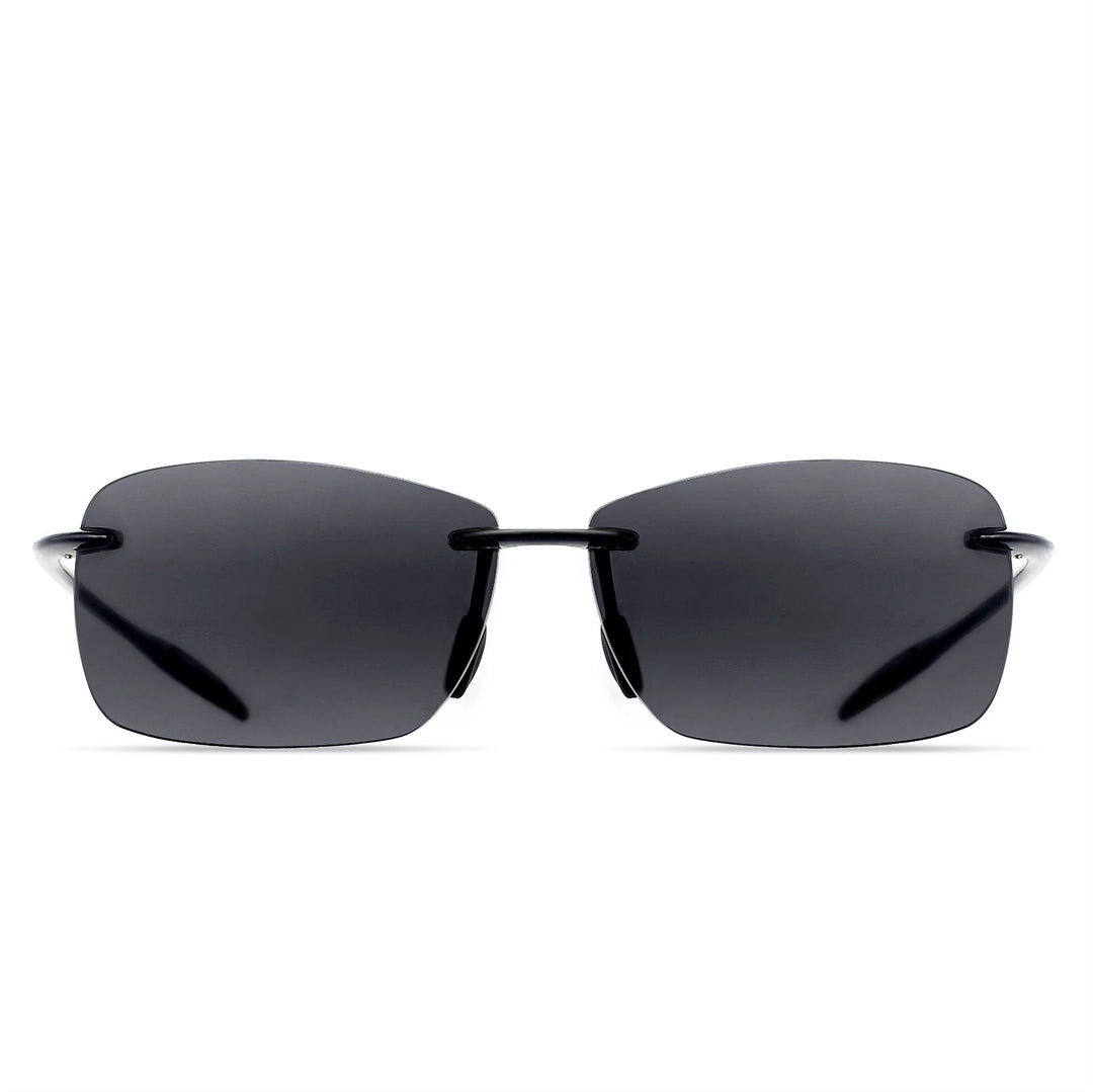Black Grey TR90 Surf Sunglasses front view