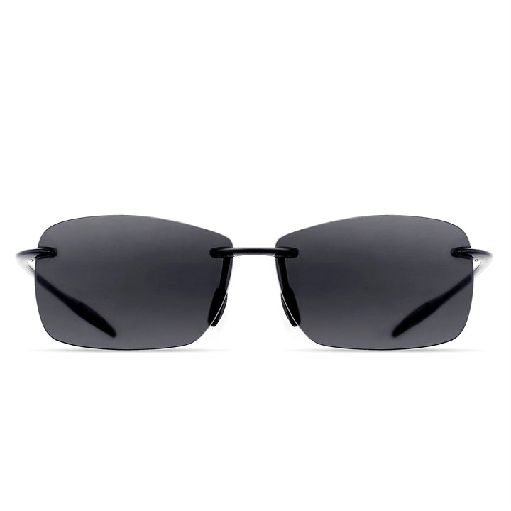 Black Grey TR90 Surf Sunglasses front view