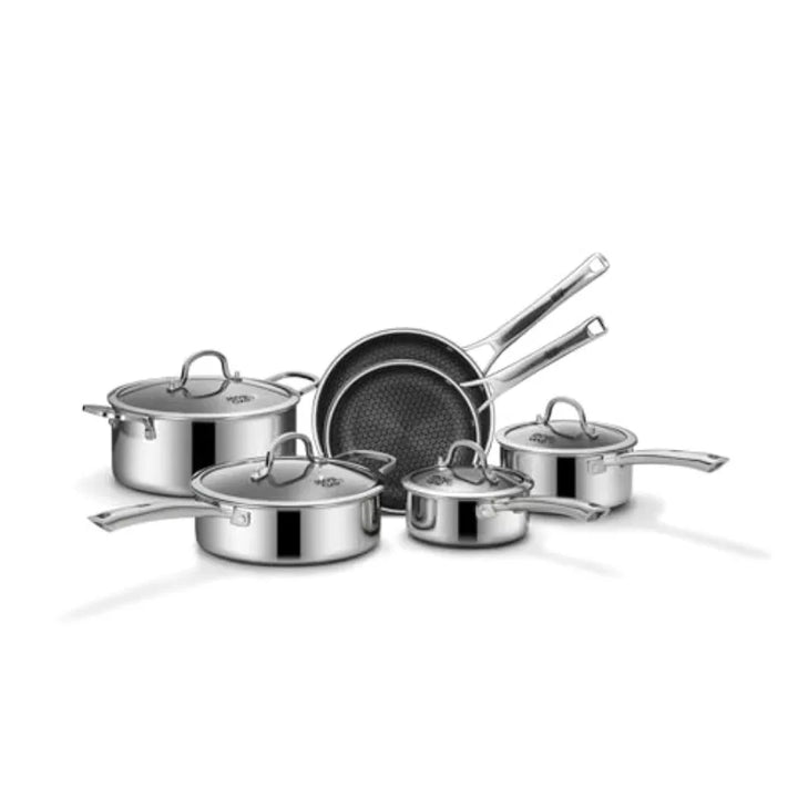 Non-Stick Stainless Steel Cookware Set full set