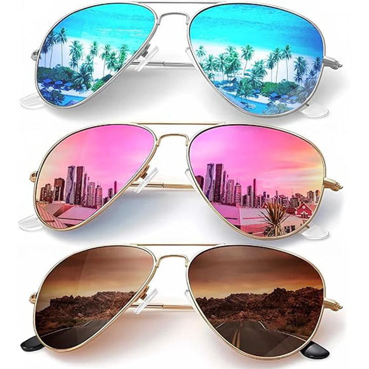 Trendy Polarized Aviator Sunglasses lifestyle