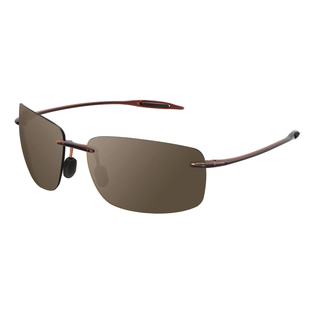 Polarized TR90 Rimless Sunglasses