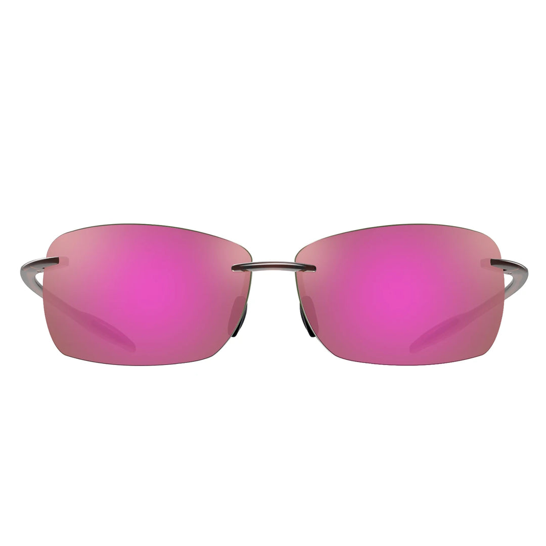Brown Purple TR90 Surf Sunglasses front view
