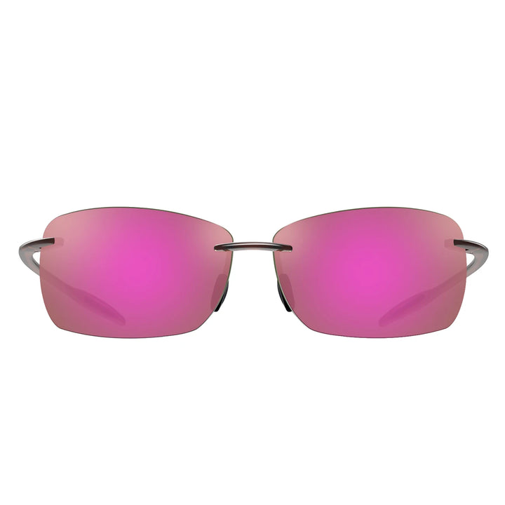 Brown Purple TR90 Surf Sunglasses front view