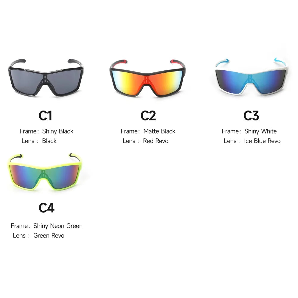 Windproof Sport Cycling Sunglasses with protective case