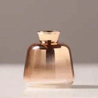 Rose Gold Gradient Glass Vase