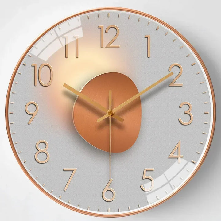 Silent Round Wall Clock design G dial
