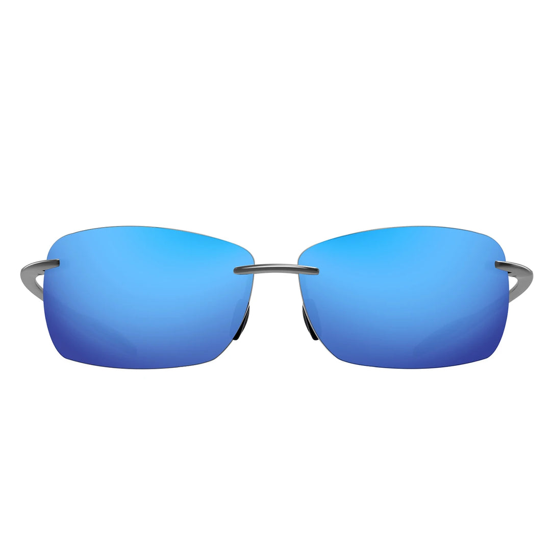 Black Blue TR90 Surf Sunglasses front view