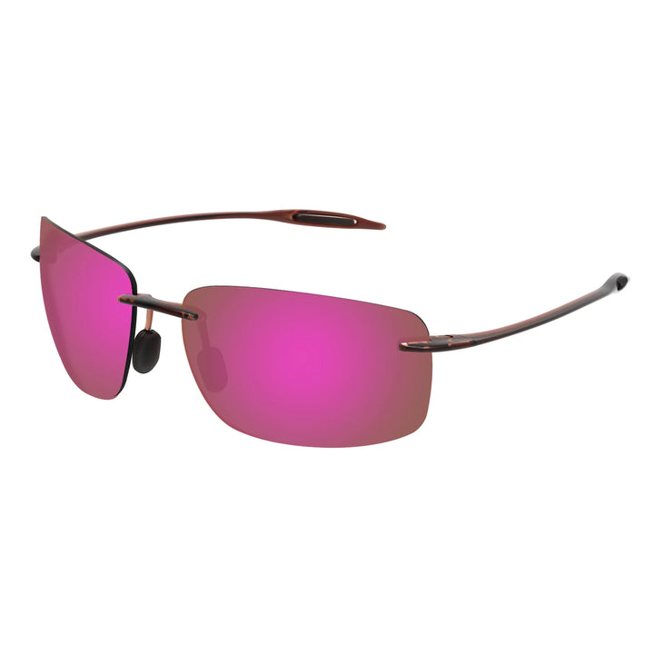 Polarized TR90 Rimless Sunglasses