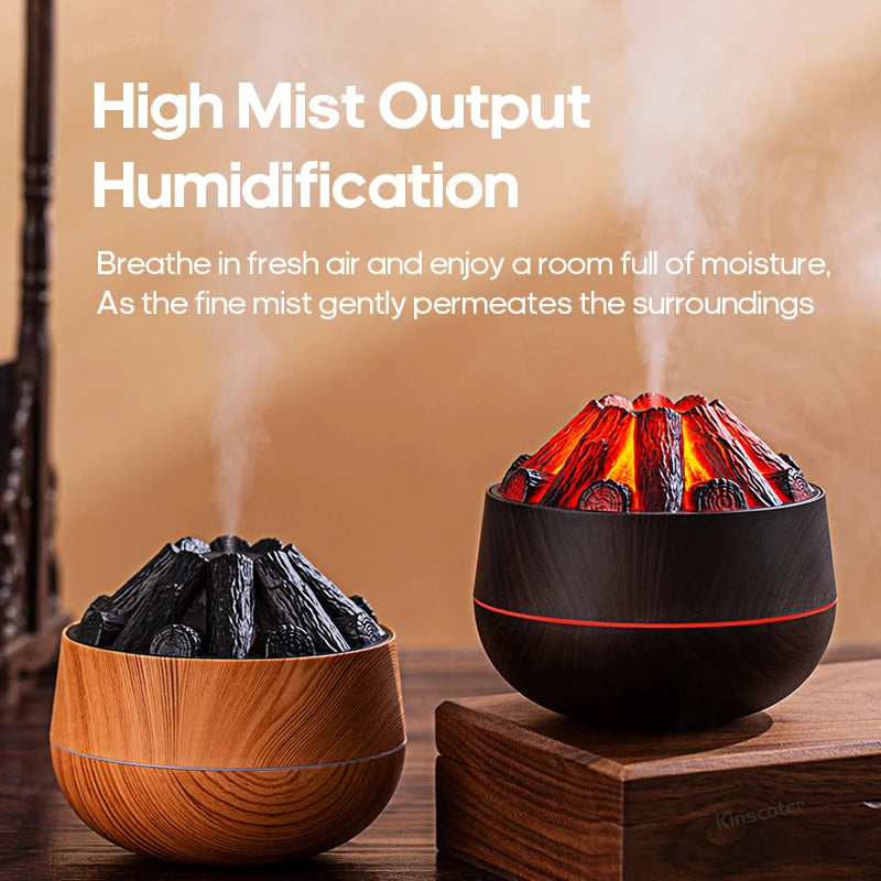 Charcoal Flame Mist Humidifier