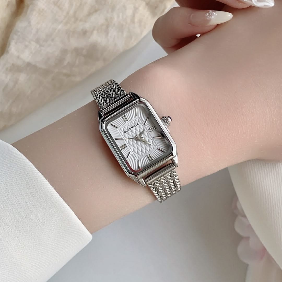 Polished Steel Minimalist Watch