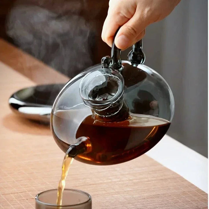 Heat-Resistant Glass Teapot Set additional detail view