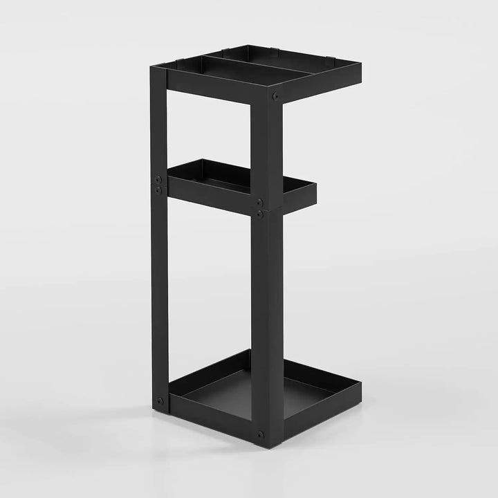 Compact Travel Umbrella Stand holding umbrellas