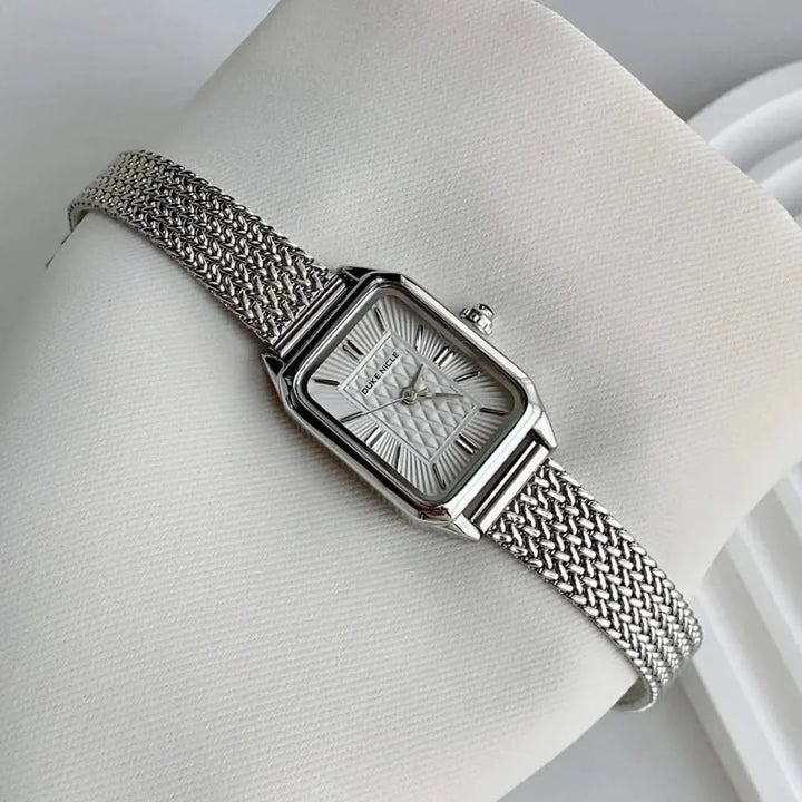 Polished Steel Minimalist Watch