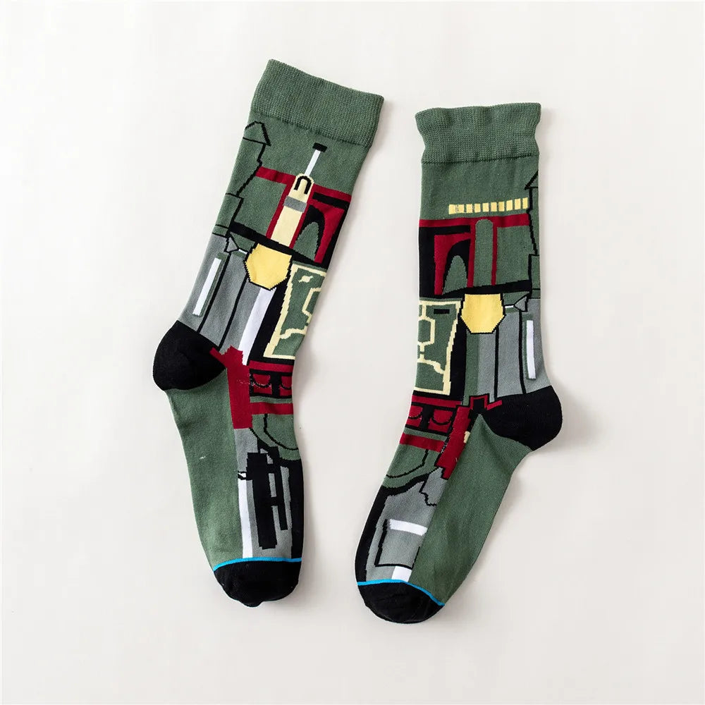 Galactic Hero Novelty Crew Socks