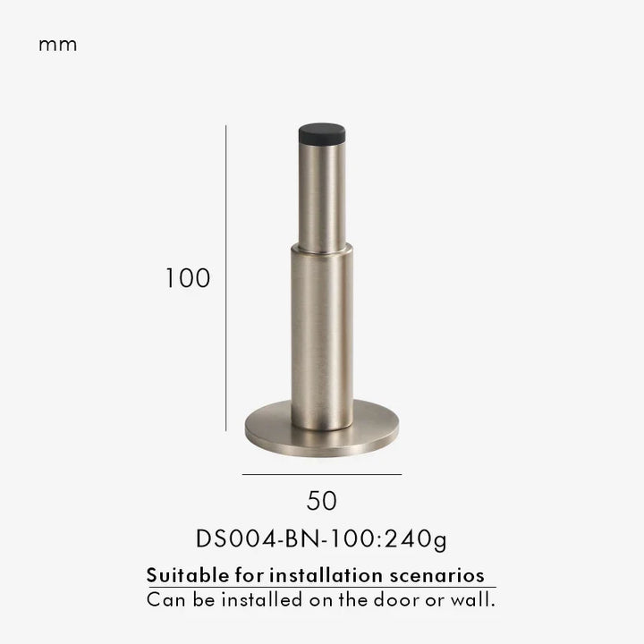 Minimalist Brass Door Stopper product photo