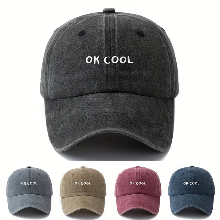 Adjustable Wide-Brim Sun Cap detail view