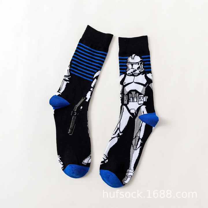 Galactic Hero Novelty Crew Socks