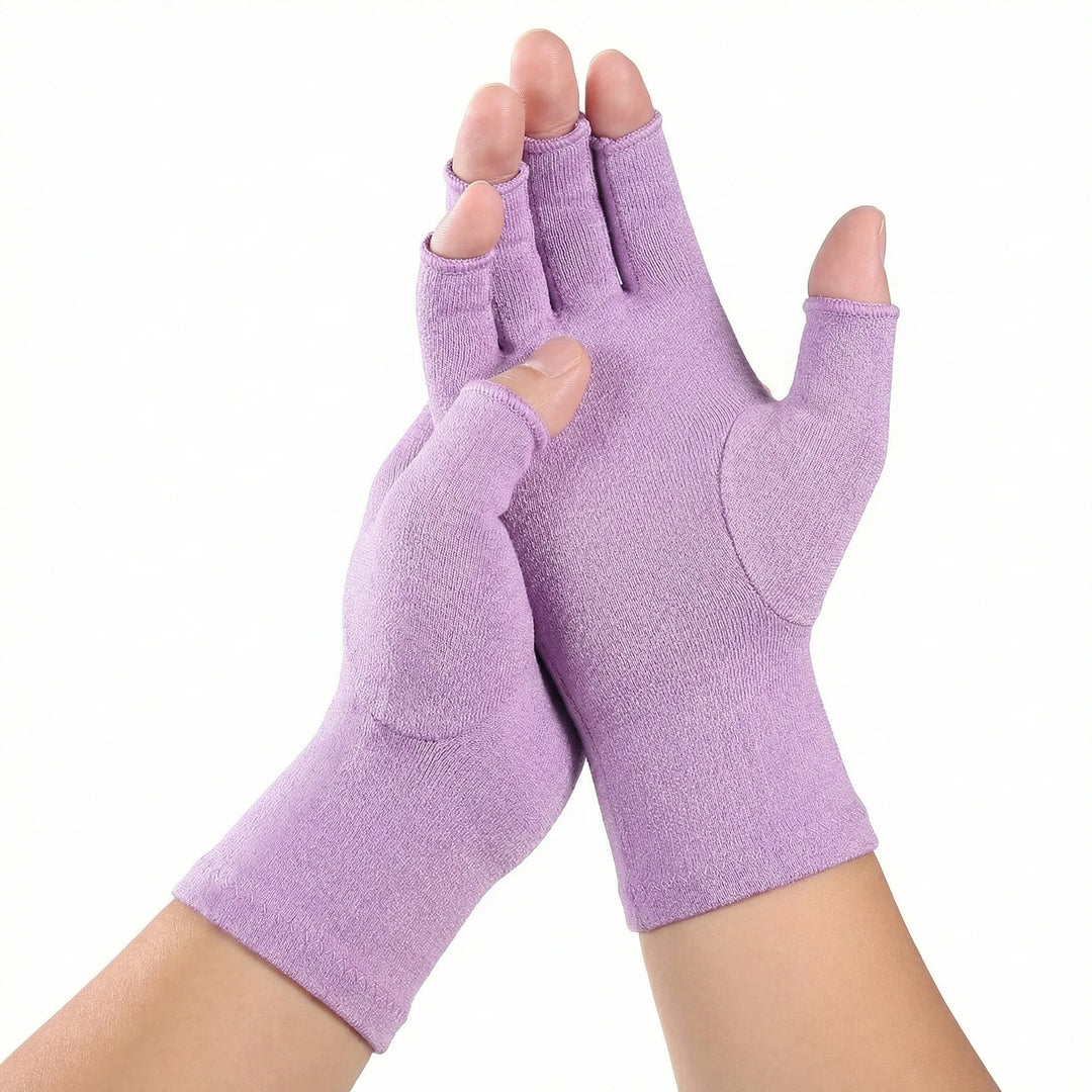 Compression Support Gloves fabric detail