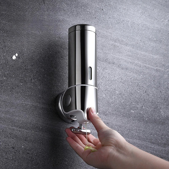 Stainless Steel Soap Pump front view