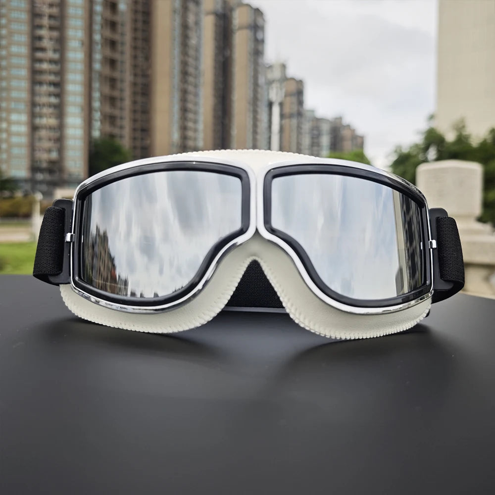 Vintage Motorcycle Riding Goggles