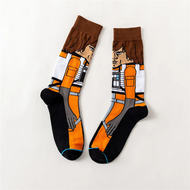 Galactic Hero Novelty Crew Socks