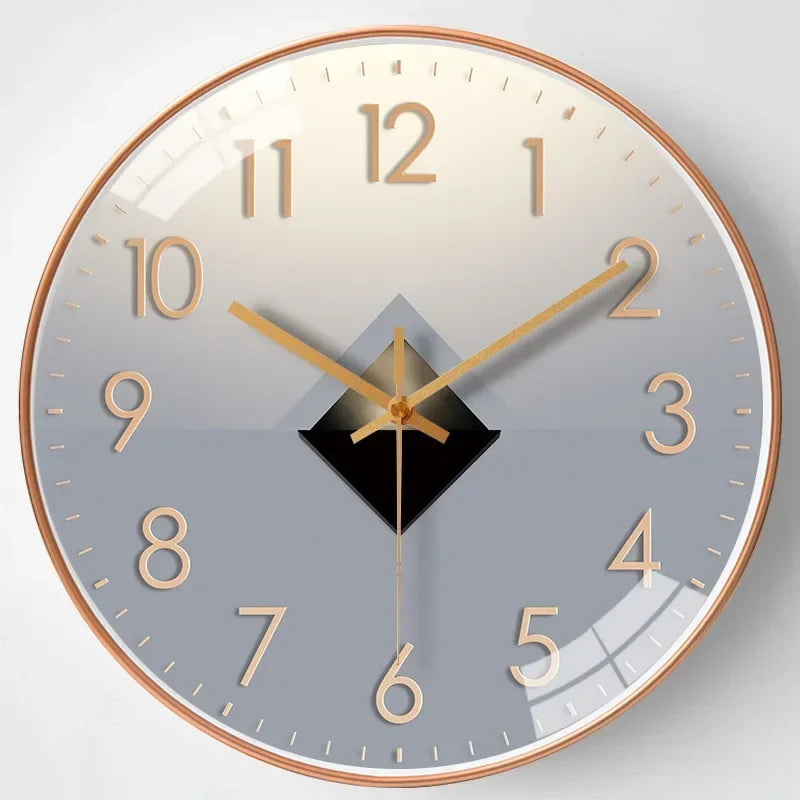 Silent Round Wall Clock design B dial