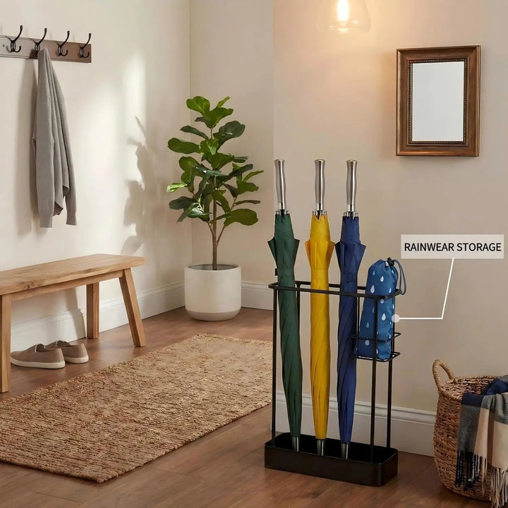 Weighted Entryway Umbrella Stand in entryway lifestyle