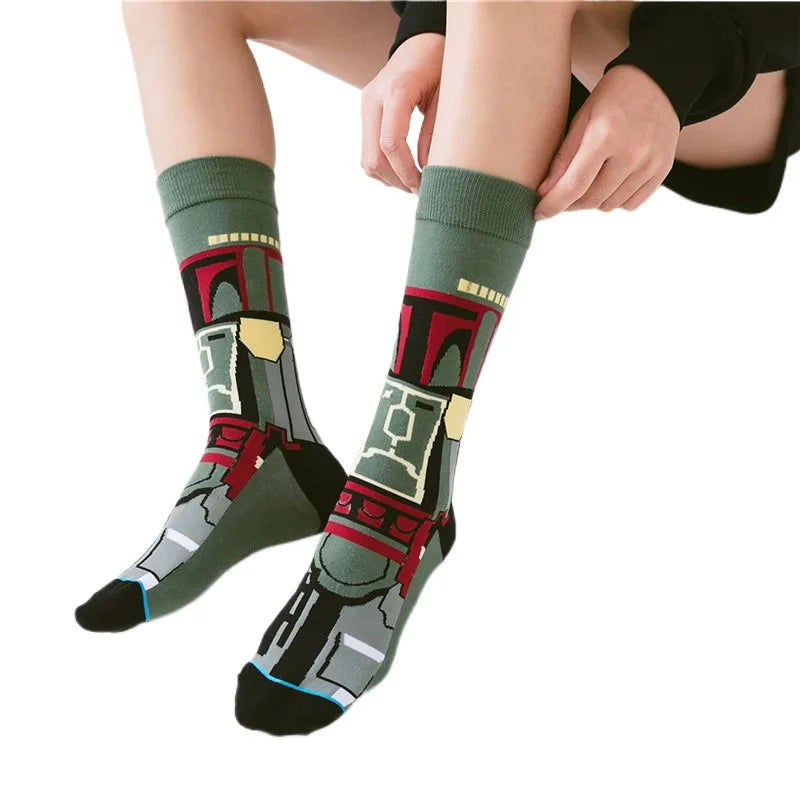 Galactic Hero Novelty Crew Socks