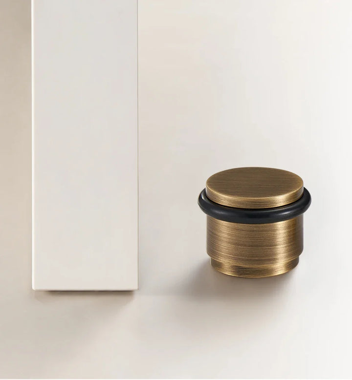 Reinforced Solid Brass Door Stop mounting hardware