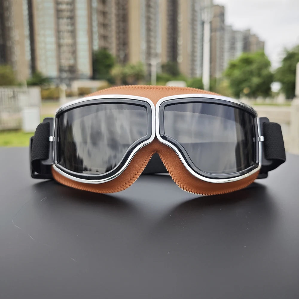 Vintage Motorcycle Riding Goggles packaging
