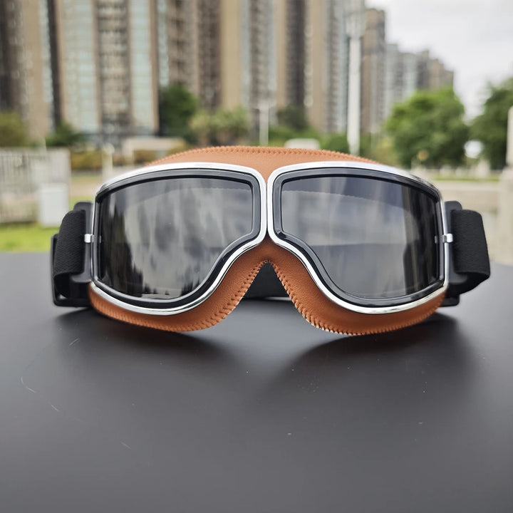 Vintage Motorcycle Riding Goggles packaging