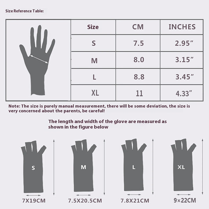 Fingerless Compression Support Gloves