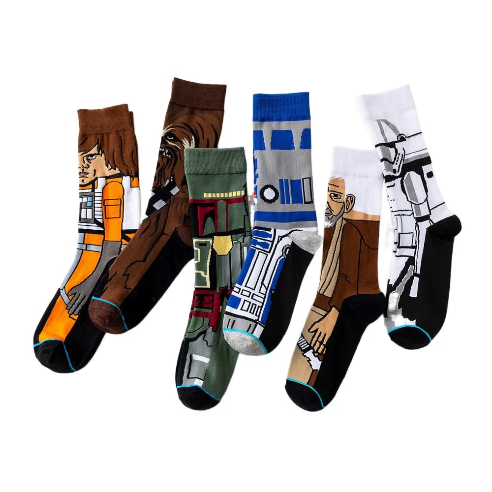 Galactic Hero Novelty Crew Socks