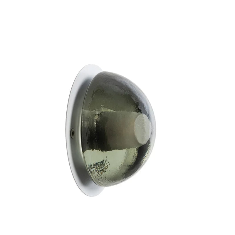 Crystal Glass Wall Sconce front view