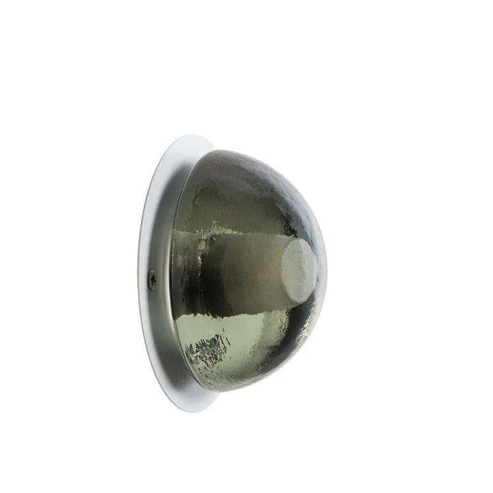 Crystal Glass Wall Sconce front view